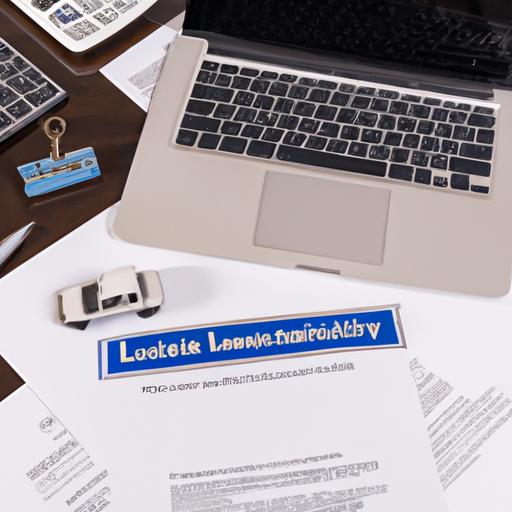 Liberty Mutual Small Business Insurance documents lay on a desk next to a laptop, highlighting coverage details.