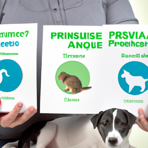A pet owner researching Progressive's pet insurance options among other providers